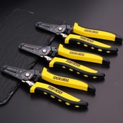 DOWELL 10-22AWG+22-30AWG Wire Stripper/Cutter/Plier for Electrician, Multi-Function Hand Tool, 2-Piece