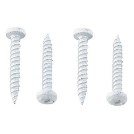 

8 x 1 in. Pan Head Square White Recess Screw