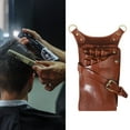thumbnail image 5 of Happydeer Hair Scissor Bag 7 Slots Adjustable Strap Faux Leather Salon Barber Hairdressing Scissor Pouch Holder Hair Stylist Waist Bag Hair Salon Accessories, 5 of 13