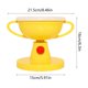 thumbnail image 3 of Cuenco de plástico con forma de trofeo para mascotas, con altura ajustable de 5 niveles, para el cuello y bebedero, apto para gatos y perros., 3 of 6