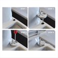 thumbnail image 2 of Pernos y Tornillos para Asiento de Inodoro, Fijaciones Bisagra Superior Liberación Rápida, Tuerca Goma Expansible,Kit Reemplazo Inodoro, 2 of 5