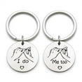 thumbnail image 4 of WMGHA Couple Gift for Her Him I Love You Keychain Valentines Day Gift for Wife Husband Anniversary Wedding Gift for Women Men Engagement Gift for Couple Women Men Birthday Jewelry Gift, 4 of 4