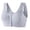 Grey, variant on Bras for Women, Lightweight Wireless Push Up Soft Bra For Summer Breathable Front Closure Bra With No Padding Thin Front Closure Bra For Comfortable Tan Bra for Women Beige 44