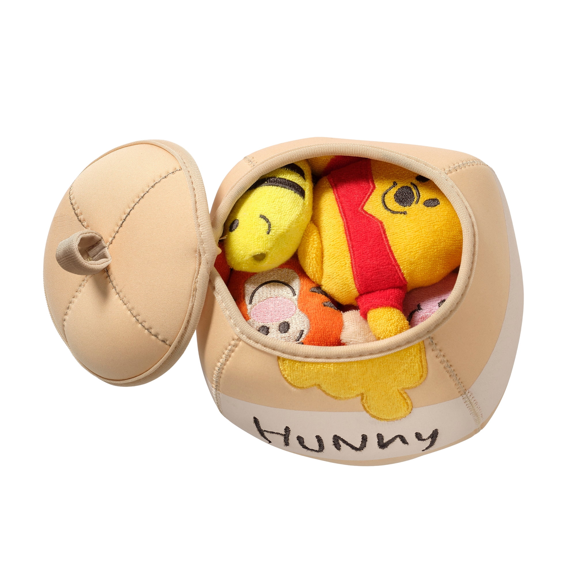 Lambs & Ivy Disney Baby Winnie the Pooh Honey Pot Terry/Neoprene Bath Toy Set