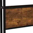 thumbnail image 6 of Modern Queen Metal Platform Bed With Wooden Headboard & , Charging Location, 2 Drawer Storages, Led Lights, No Box Spring Required, 600 Lbs Weight Capacity, Easy Assembly Manipulation Socket, Deed, 6 of 7