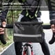 thumbnail image 3 of Para Manillar De Bicicleta Bolsa De Almacenamiento Frontal De Bicicleta De Gran Capacidad Con Tira Reflectante Accesorios De Ciclismo Para Asistentes De Viaje De Senderismo Al Aire Libre Kearding OD010450-04, 3 of 6