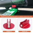 thumbnail image 3 of 1Pcs Aluminum Slotted Floor Magnetic Jack Pad Frame Rail Adapter for Pinch Weld Side Pad, 3 of 7