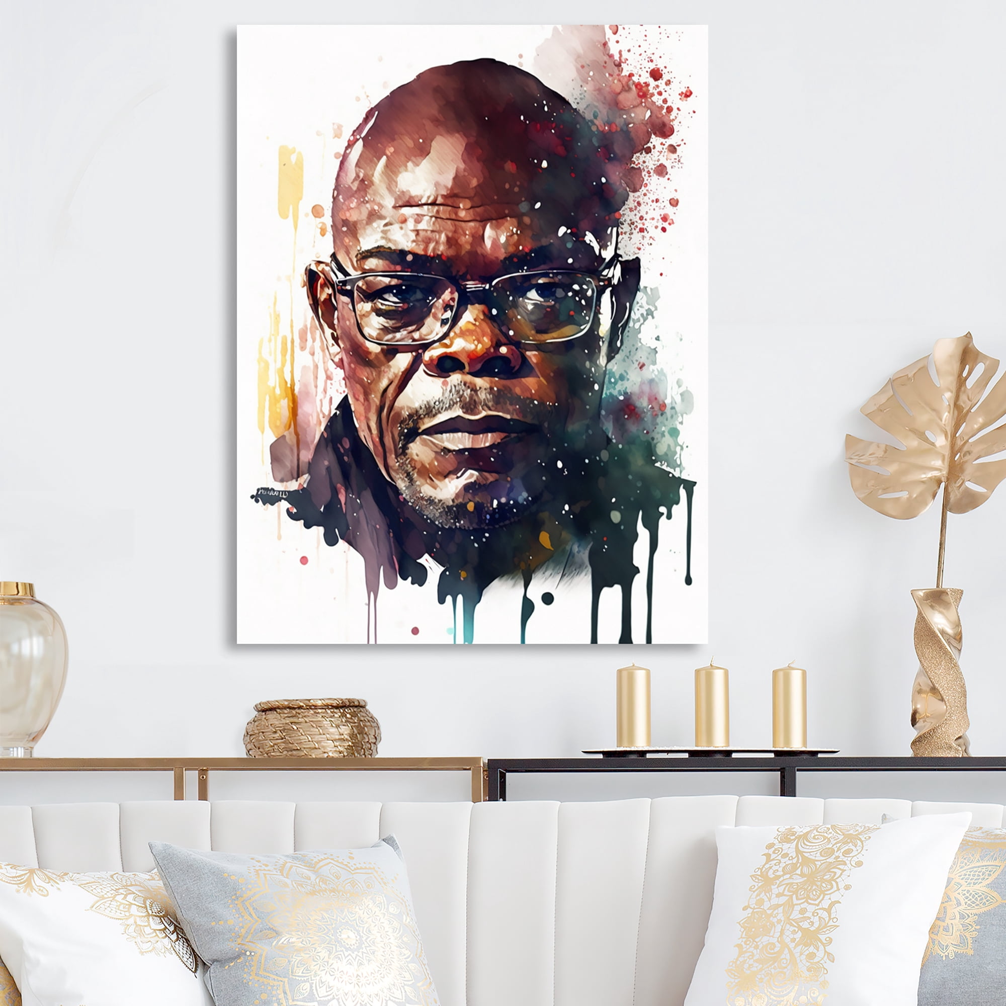 Designart Portrait Of Man II Canvas Wall Art