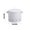 White, variant on Vikakiooze Mesh Fruit Vegetable Bucket Kitchen Potato Onions Garlic Storage Bucket Potato Storage Jar Metal Bucket With Lid