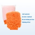 thumbnail image 5 of Uxcell 2pcs Chenille Microfiber Car Wash Mitts 10" x 7.5" Scratch Free Wash Gloves Absorbent for Car Washing Home Clean Orange, 5 of 7