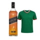 thumbnail image 1 of Whisky Johnnie Walker Blend Black Label 750 ml + Jersey Verde M, 1 of 3