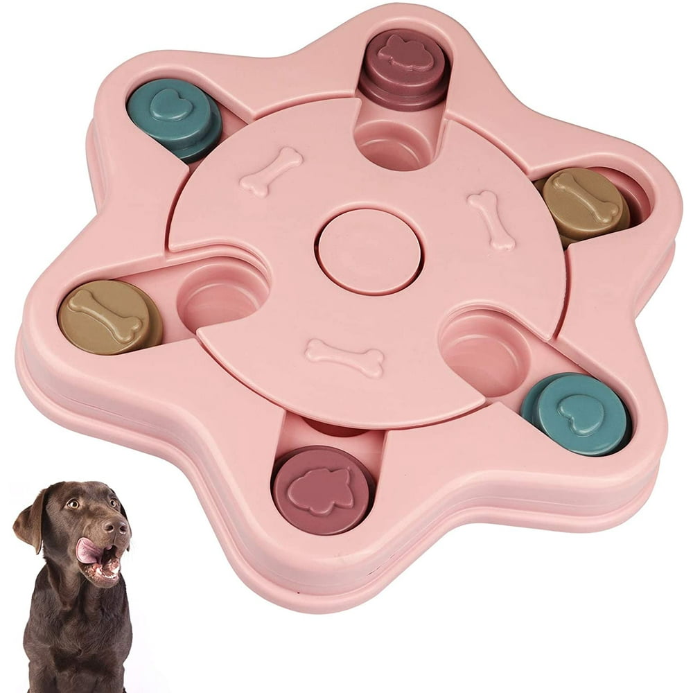 【2021 Upgraded】 Dog Puzzle Toys for Puppy Treat Training Interactive