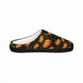 thumbnail image 5 of Halloween Slippers Haunted Jack-O'-Lantern Scary Pumpkins - MENS Indoor Slippers Halloween Gifts For Mom Costume Pumpkin Shoes, 5 of 7