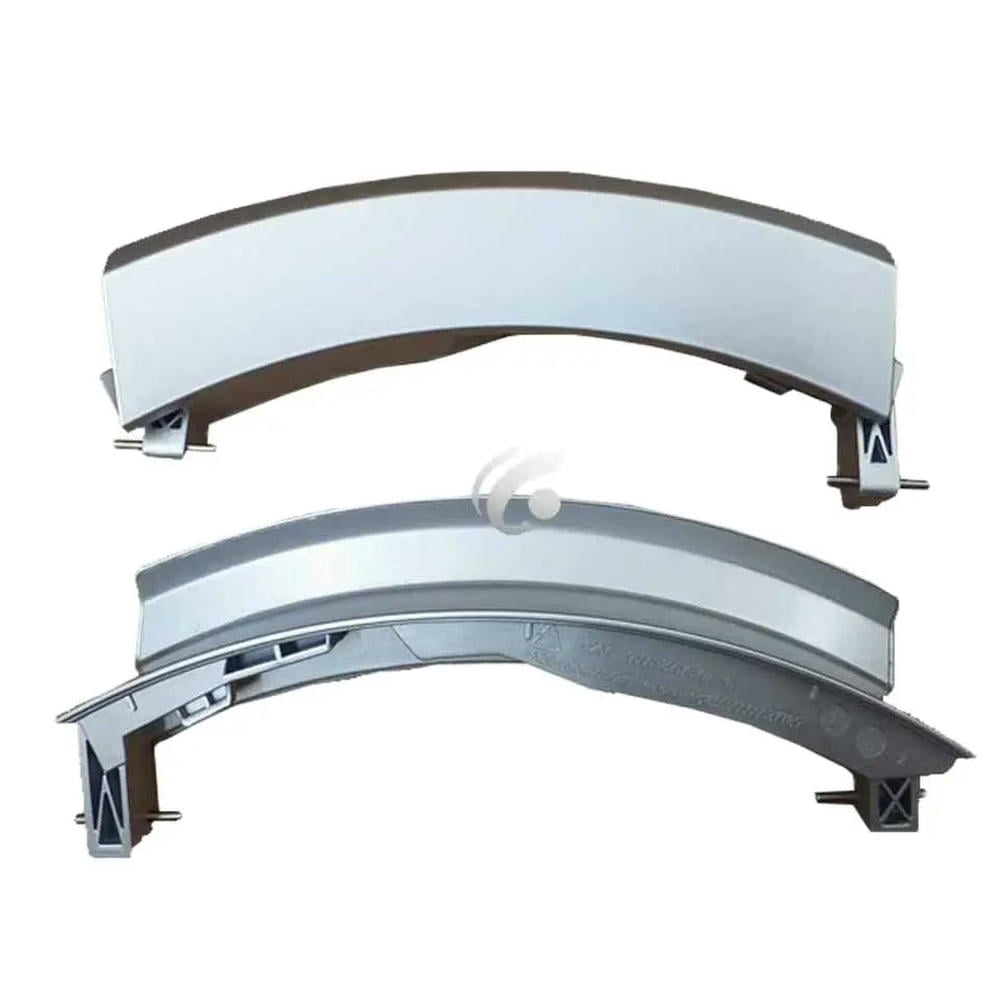 FOR 1PCS washing machine Drum washer door handle 9000389973 9000534076 silvery color