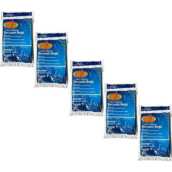 15 Compatible with Hoover Allergy Vacuum Type Y Bags, WindTunnel Upright Vacuum Cleaners, 436551