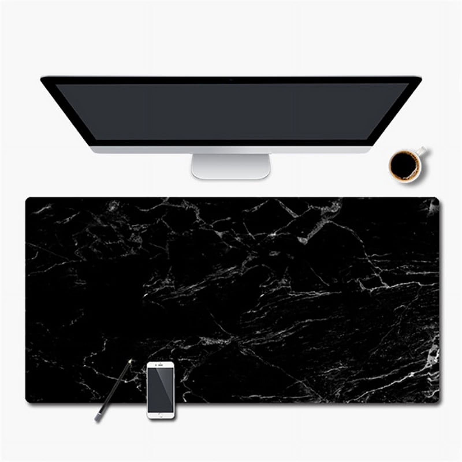 Extended Gaming Mouse Pad, Table Rubber Marble Grain Computer Desk Mat Laptop Cushion Keyboard Mouse Pad for Work and Game - image 4 of 5