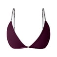 thumbnail image 4 of 2 Pack Womens Bras Front Closure Comfortable Thin Cup Wireless Daily Wear Bras, 4 of 5