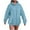 Light Blue, variant on UngA Women's Hoodies 2025 Fleece Sweatshirts Long Sleeve Pullover with Pocket Fall Winter Outfits Y2k Clothes Oversized Hoodies for Women (Light Green,4XL)