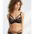 thumbnail image 2 of DITA VON TEESE Black Madame X Lace Underwire Bra, US 32F, UK 32E, NWOT, 2 of 4