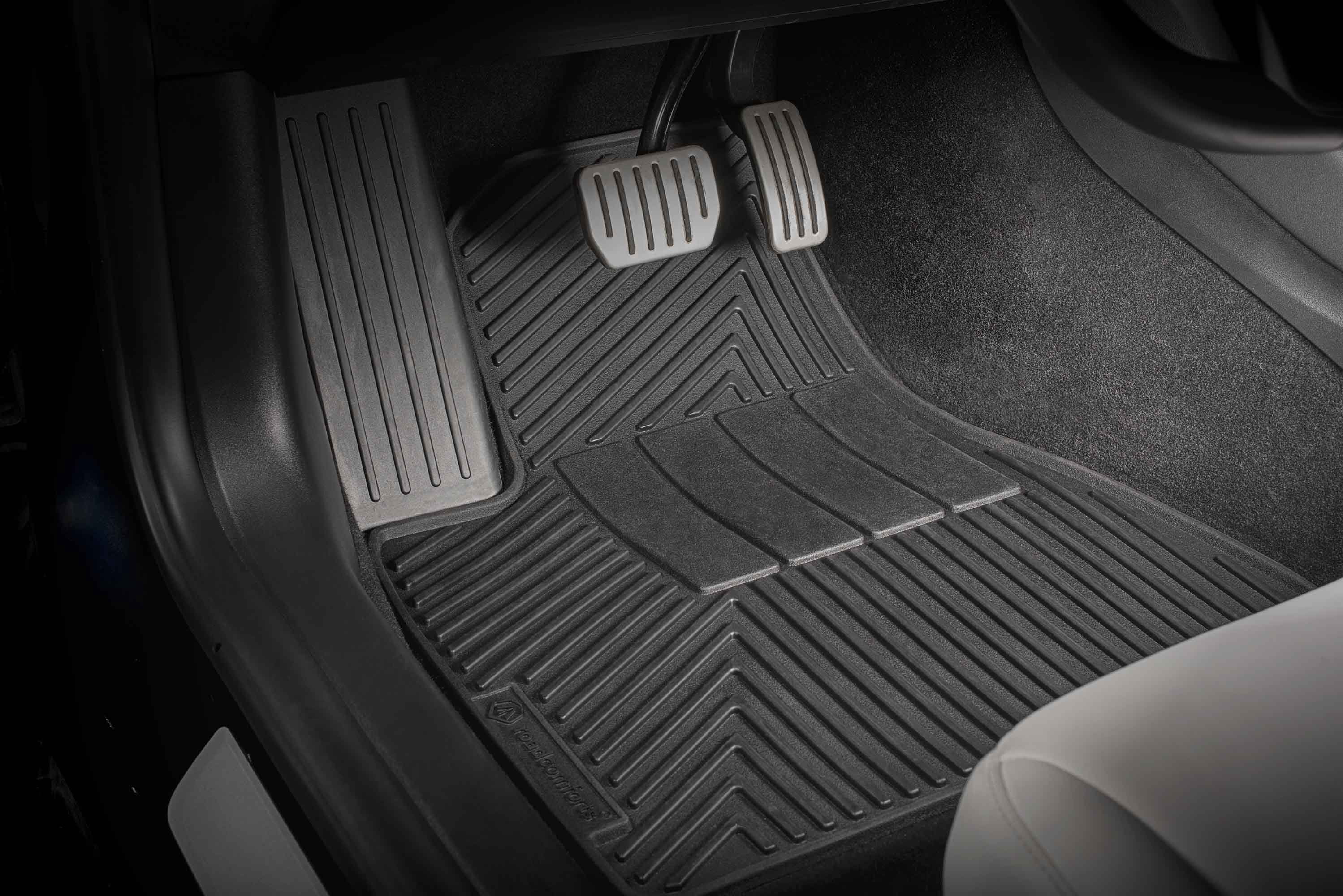 Road Comforts 2 Piece Front Set Custom Fit Floor Mat Fits select: 2013-2015 JEEP GRAND CHEROKEE, 2013-2015 DODGE DURANGO
