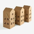 thumbnail image 5 of Large House Shaped Gift Boxes With Handle, 15X7X7Inches Cardboard Construction, Christmas Holiday Party Favors Real Estate Agent Gifts, 5 of 6