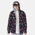 thumbnail image 3 of Fotbe Colorful Birds Men's Women's UPF 50+ Sun Protection Jacket Hooded Cooling Shirt with Pockets Hiking Outdoor Performance-X-Large, 3 of 8