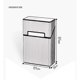 thumbnail image 2 of 2-pack cigarette case, case in aluminum Flip holds 20, 2 of 4