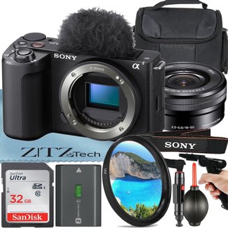 Sony Alpha ZV-E10L - Cámara vlog sin espejo de objetivos