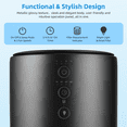 thumbnail image 6 of Slevoo Air Purifiers for Bedroom Pets in Home, BS-03 Pro Max, Iron Gray, 6 of 6