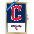 thumbnail image 3 of MLB Cleveland Guardians - Logo 22 Wall Poster, 14.725" x 22.375" Framed, 3 of 5