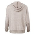 thumbnail image 2 of Boxercraft BW1501 Women's Cuddle Soft Hoodie-Espresso Heathe-M, 2 of 2