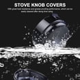thumbnail image 2 of AMERTEER 4 Pcs Cookware Recessed Door Handles Stove Safety Knobs Universal Child, 2 of 6