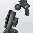 thumbnail image 4 of Motorcycle GPS Mount Nylon Handlebar Mounts Spine Holder with 1 Inch Ball for Handheld Device Black, 4 of 7