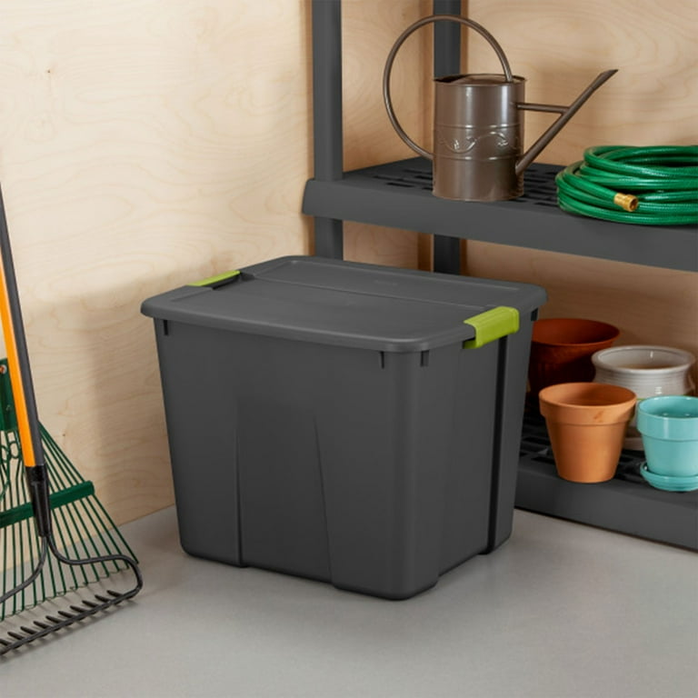 Walmart mainstays 20 gallon latching tote hotsell