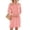Peach Pink, variant on Zeagoo Casual Dress Ethnic Dress Shift Dress Mini Long Sleeve Floral Spring A Line