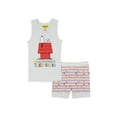 thumbnail image 7 of Peanuts Girls' Snoopy Happiness Is Sleeping In Pajama Set Tank Top Shorts, 7 of 7