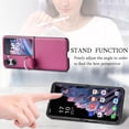 thumbnail image 2 of for Oppo Find N2 Flip Case with Ring, Slim PU Leather Protective Cover Phone Case Oppo Find N2 Flip ZH Purple, 2 of 18