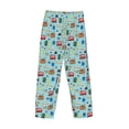 thumbnail image 3 of Lsque Travel1 Print Men's Pajama Pants, Lounge Pant - Comfortable Home Wear,Elastic Waistband, Stylish Design-Medium, 3 of 9