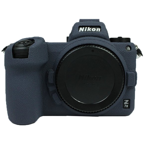 GadgetCom Étui pour Appareil Photo Compatible avec Nikon Z 7II 6II Z7II Z6II Z72 Z62, Coque en Silicone Souple Antidérapante