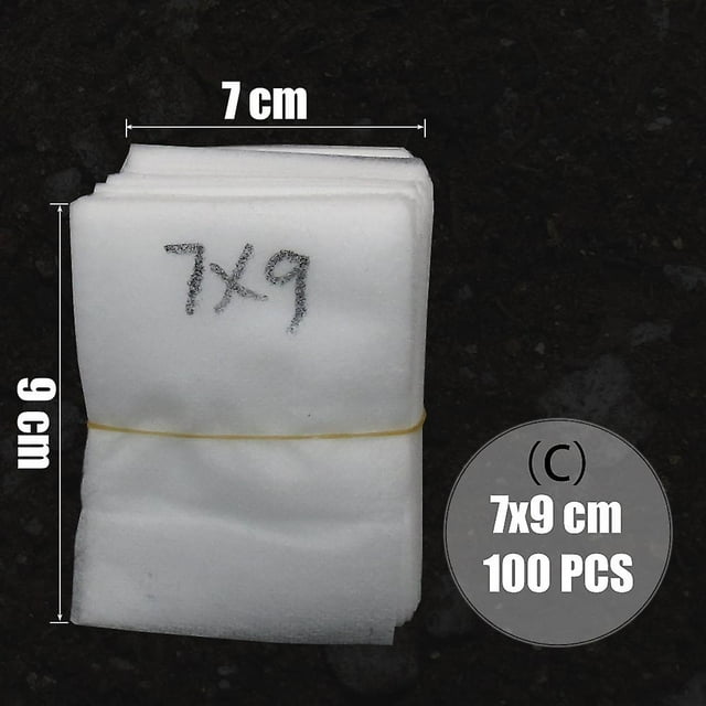 100pcs Flat Plant Growing Kits Fabric Nursery Bags Biodegradable Ing Bags Eco-friendly Ventilate Plant Root Protection Bags