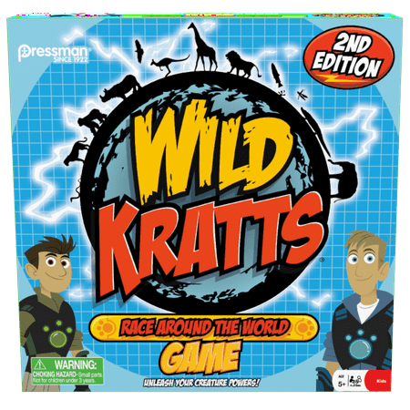Pressman Toy Wild Kratts Race Around the World (Best Virtual World Games For Teenagers)