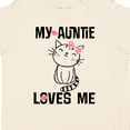 thumbnail image 4 of Inktastic My Auntie Loves Me Girls Toddler T-Shirt, 4 of 5