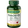 Nature's Bounty Fish Oil + Vitamin D Softgels, 1200 Mg, 90 Ct