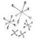thumbnail image 3 of Decorative Jack Modern Day Accents Cantillo, tamaño mediano, plateado, 3 of 5