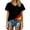 Black #10, variant on Germany Soccer Jersey Women Soccer Cup 2026 Day T-Shirt for Soccer Fans Funny Football Match Graphic V Neck Short Sleeve Tops Vermilion S