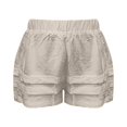 thumbnail image 4 of Short Sets for Women Loose Fit Sleeveless V Neck Tank Top and Shorts 2 Piece Matching Set Womens Lounge Set, 4 of 5