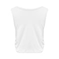 thumbnail image 5 of Built in Bra Tank Tops for Women BWASD Adjustabl Double Lined Casual Sleeveless Top Padded Shelf Bra Camisole Workout Outdoor Sport Tops Summer S-XXL White, 5 of 7