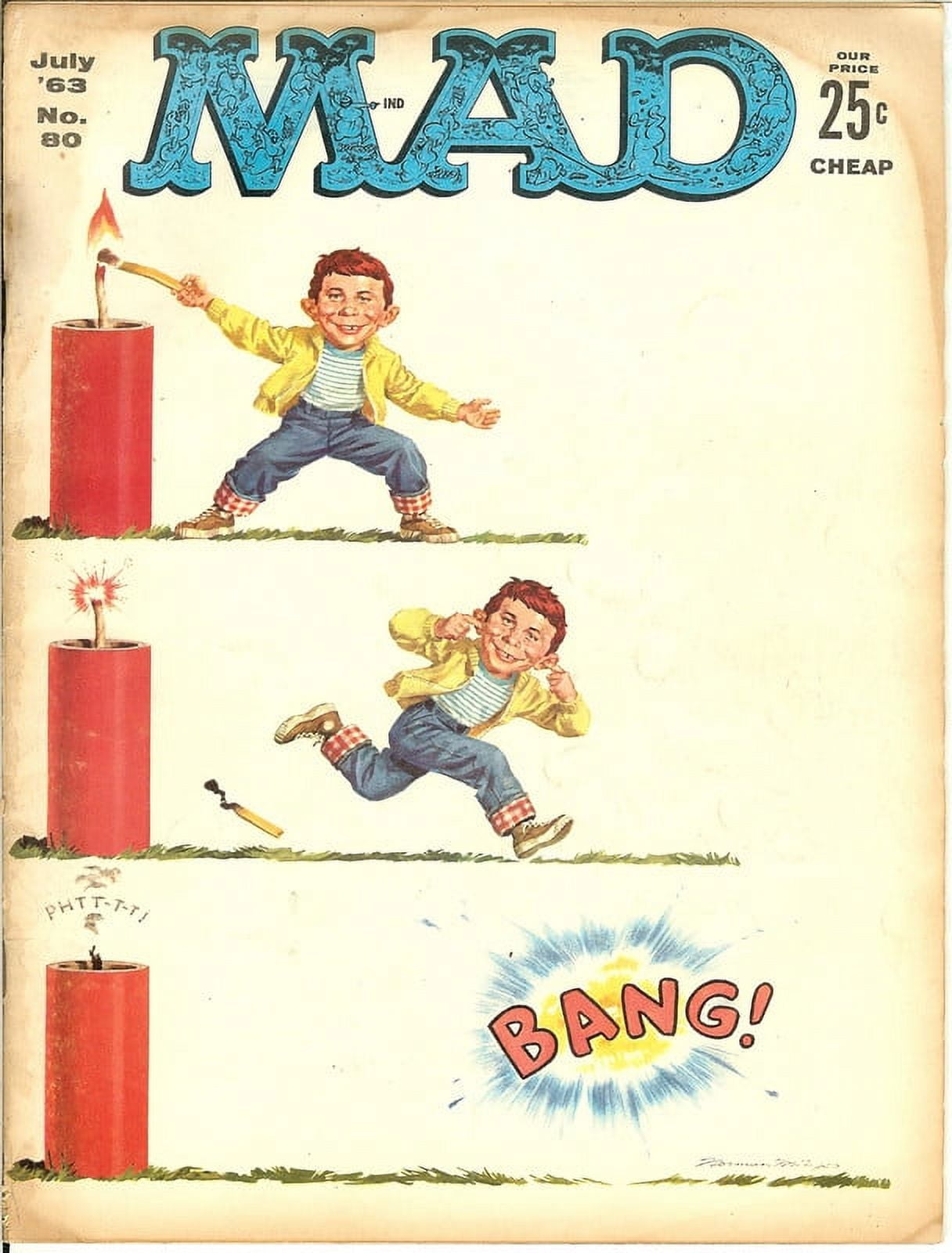 MAD Magazine #80 July 1963 (POOR Condition)