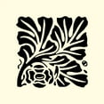 thumbnail image 2 of Vision Studio 26x26 Gold Ornate Wood Framed with Double Matting Museum Art Print Titled - BandW Graphic Beauty III, 2 of 4