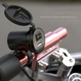 thumbnail image 3 of MYG 12V Universal Motorcycle Motorbike Waterproof High Speed USB Cell Phone Charger, 3 of 8